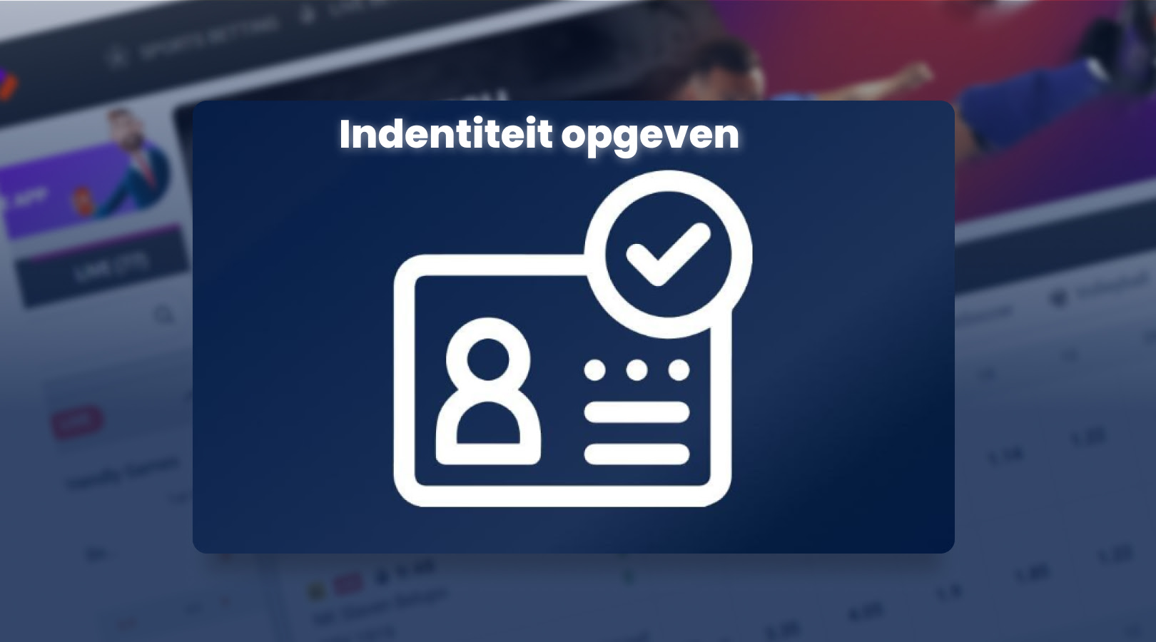 Scan maken van een legitimatiebewijs