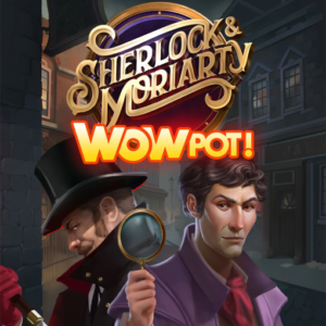 Sherlock & Moriarty Wowpot! logo 510