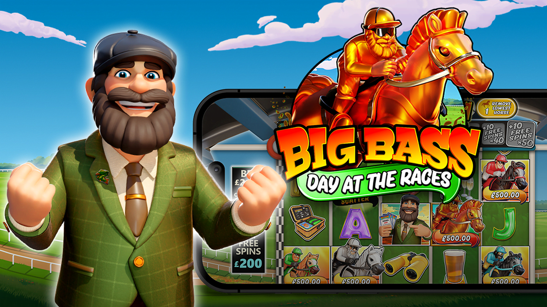 Big Bass Day at the Races afbeelding Desktop