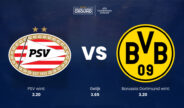 PSV gelooft in eigen kansen tegen Borussia Dortmund en de bookmaker doet dat ook