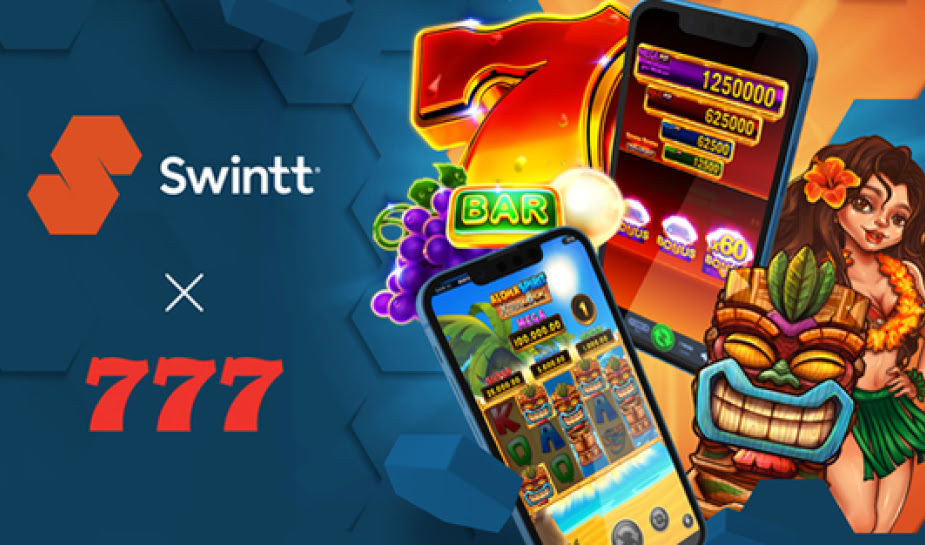 Swintt spellen worden toegevoegd aan catalogus van Casino 777