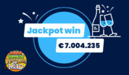 Jackpot Mega Moolah van meer dan € 7 miljoen gevallen