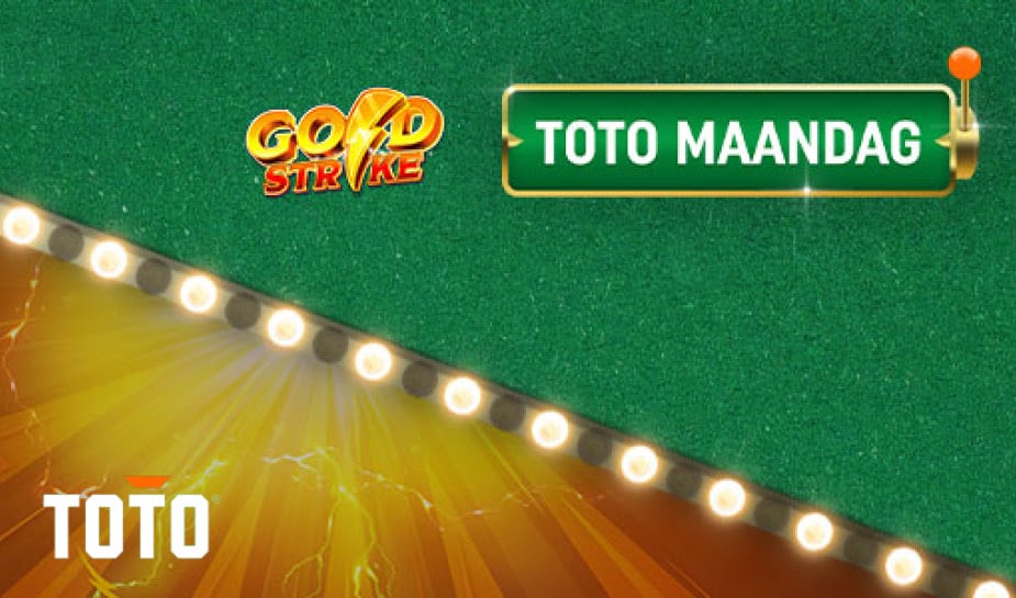 Win 100 free spins met Toto Maandag 