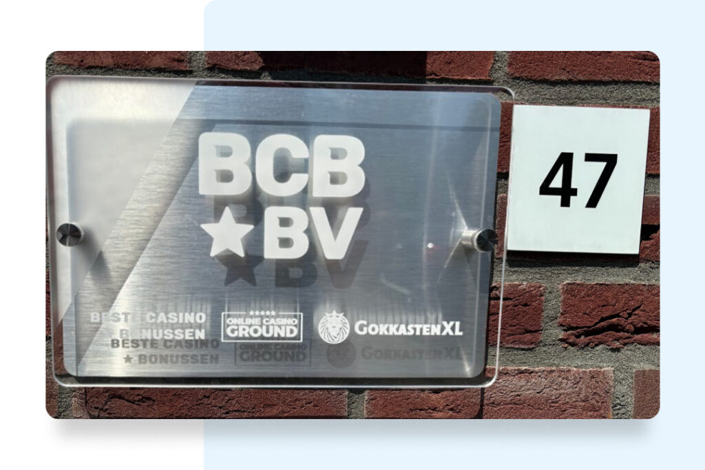 BCB-BV naambord logo