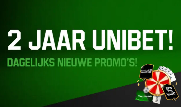 unibet bestaat 2 jaar