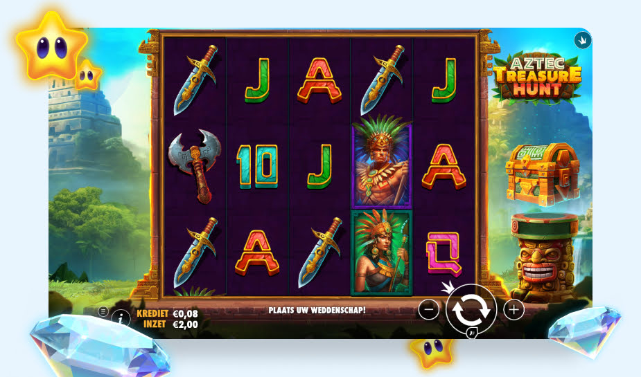 Printscreen Aztec Treasure Hunt