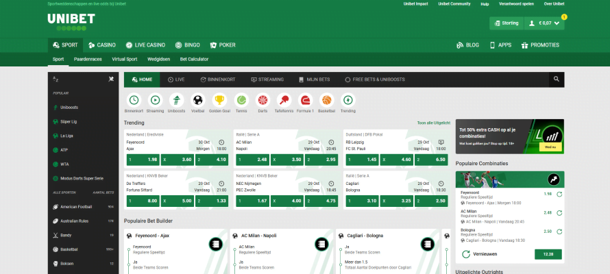 Sportsbook kiezen