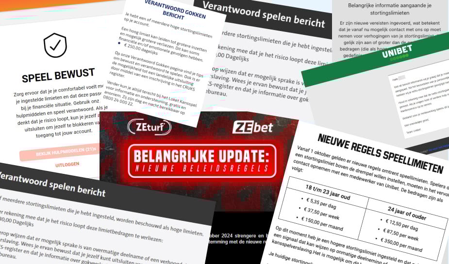 Nieuwe spelregels speellimieten nu van kracht: dit verandert er voor spelers logo