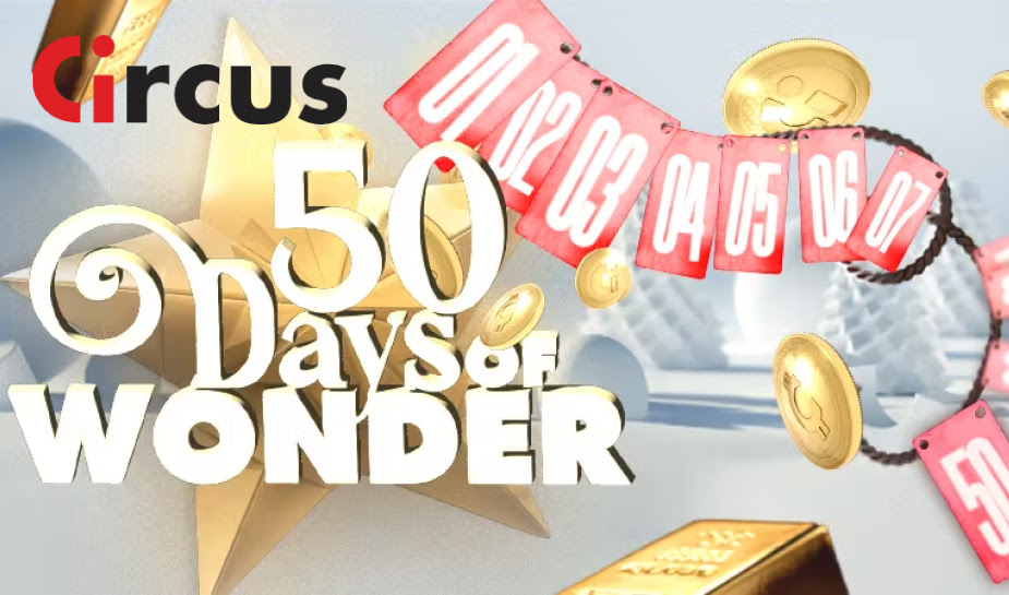 Circus.nl lanceert 50 days of Wonder-promotie logo