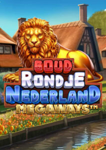 Goud Rondje Nederland Megaways logo 720