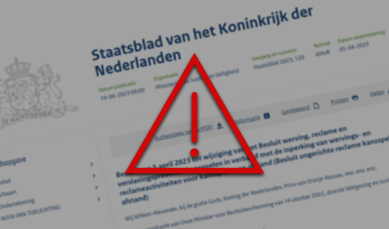 ksa grijpt in bij goksponsoring