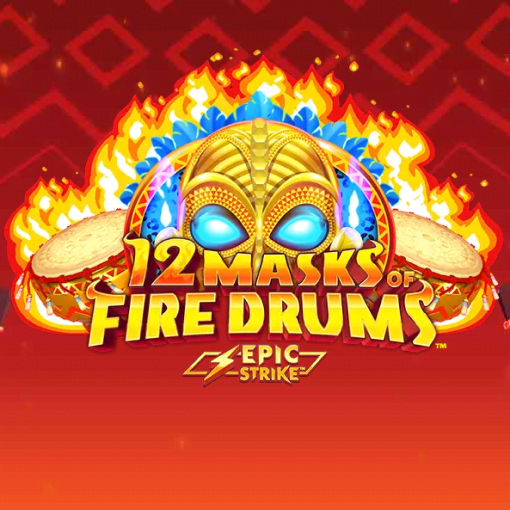 12 Masks of Fire Drums
