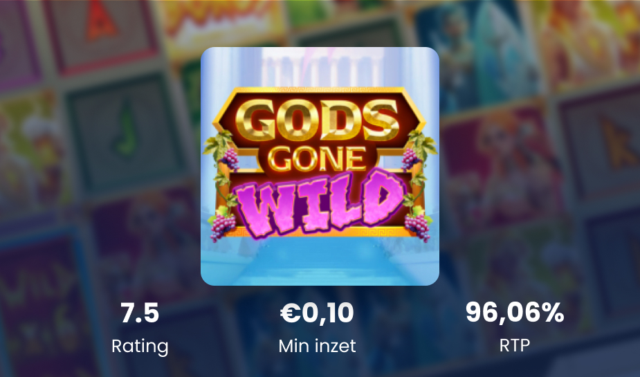 Gods Gone Wild Game of the Month specificaties logo