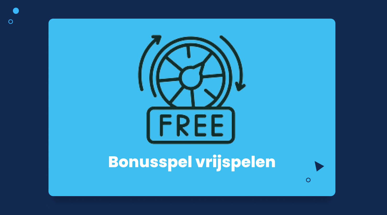 Stap 3.: Free spins vrijspelen