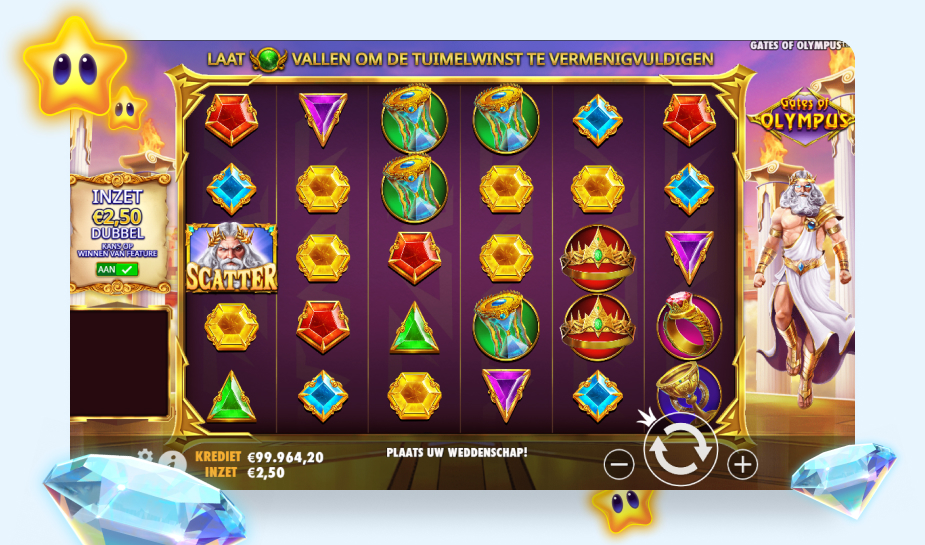 Gameplay gates of olympus top10 unibet