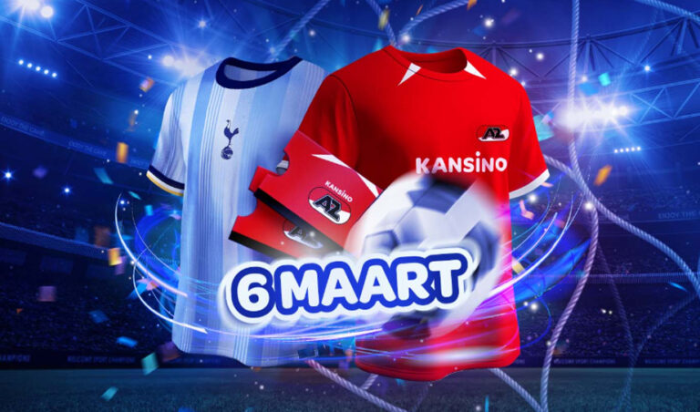 kansino promotie win tickets voor az tottenham