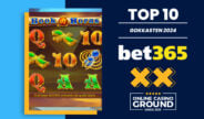 Top 10 meest gespeelde gokkasten van bet365 in 2024
