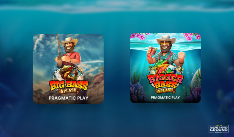 Big Bass Splash en Bigger Bass splash logo