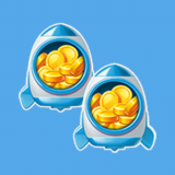 Dubbele raket - Candylinks Bonanza 2 logo
