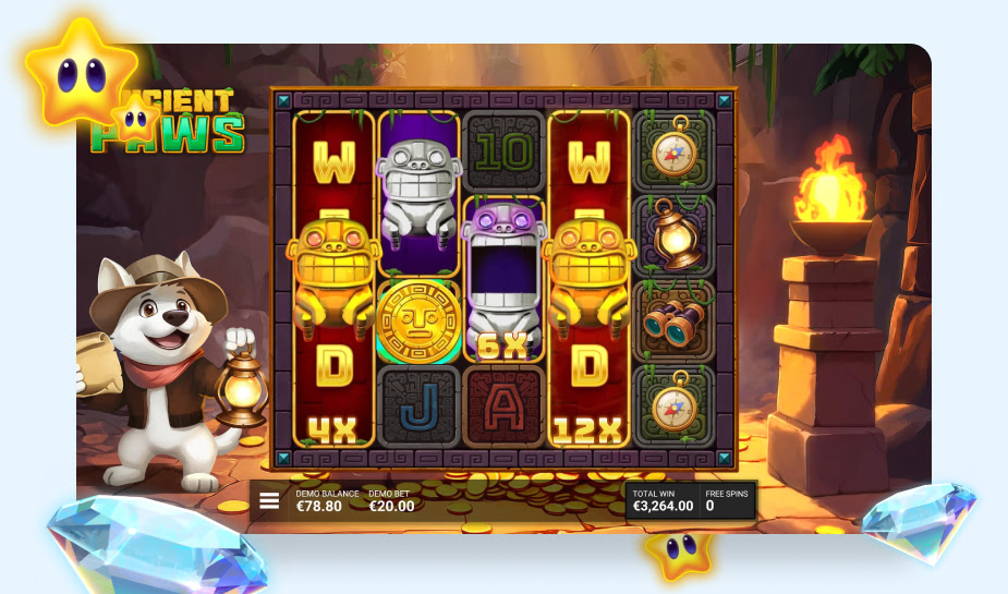 Ancient Paws logo printscreen