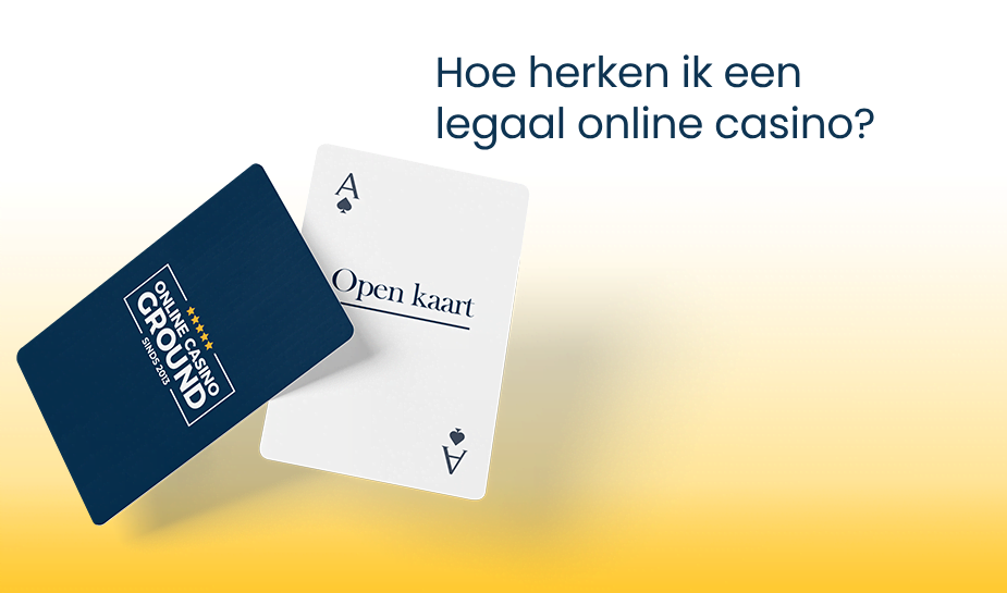 Open kaart - Hoe herken ik een legaal online casino?