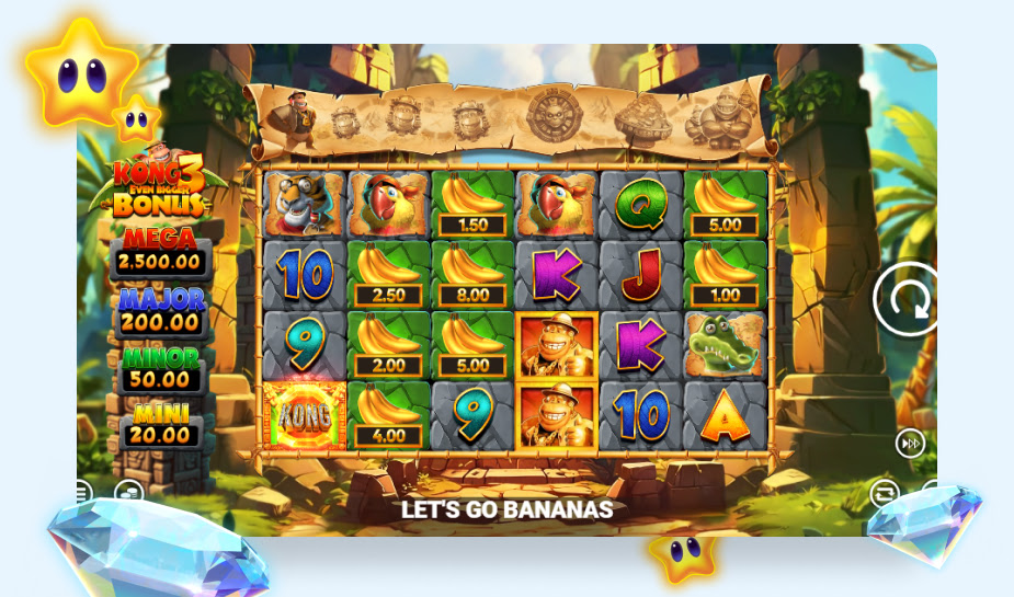 Kong 3 Even Bigger Bonus printscreen logo