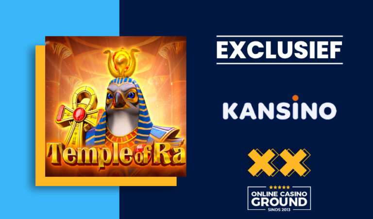 exclusive van de week: Temple of Ra bij Kansino