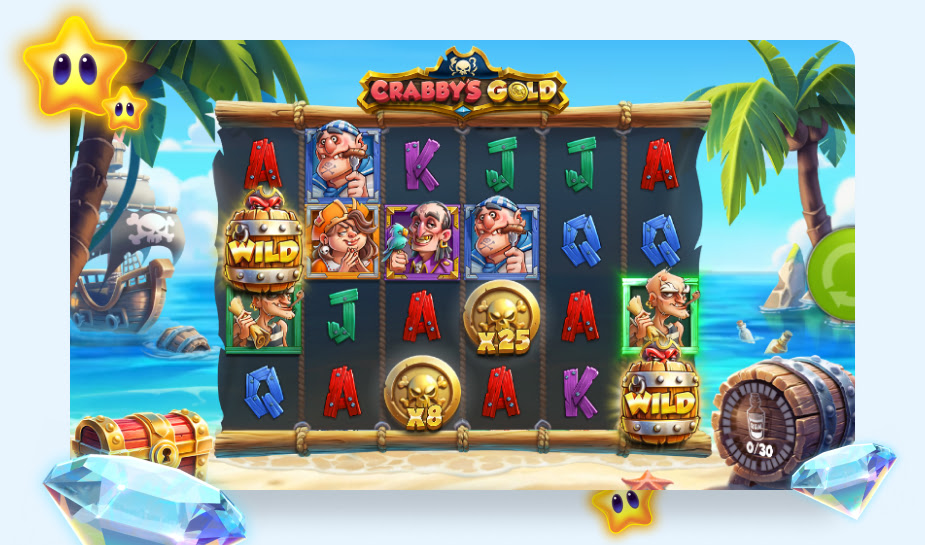 Crabby's Gold logo printscreen