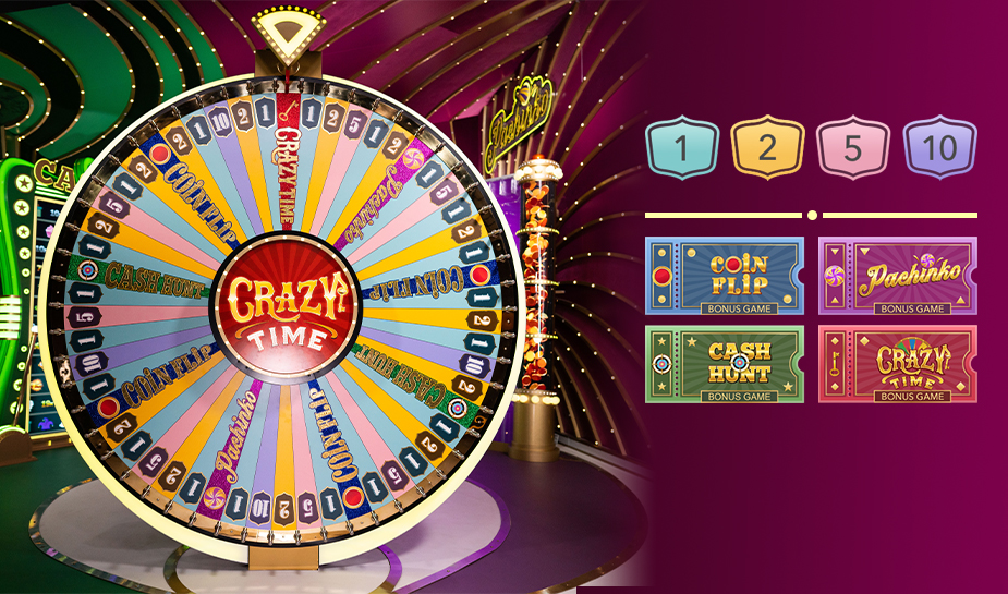 crazy time inzetopties