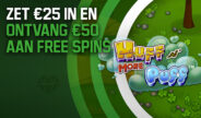 Vernieuwde welkomstbonus Unibet: € 50 aan free spins
