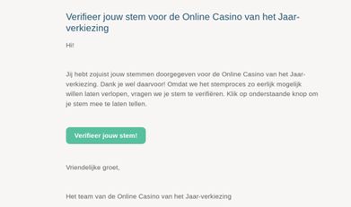 stemmen onlinecasinovanhetjaar