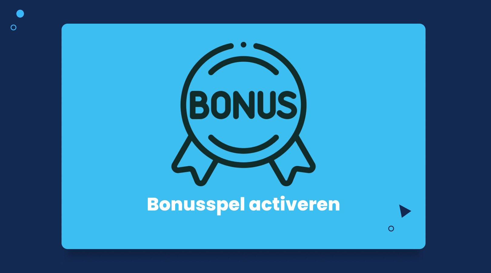 Bonusspel activeren