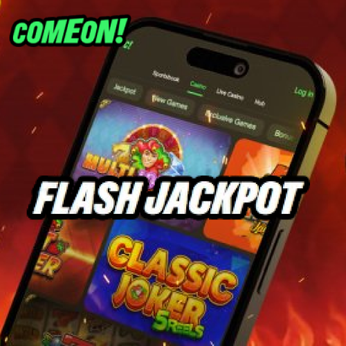 ComeOn Flash Jackpots logo