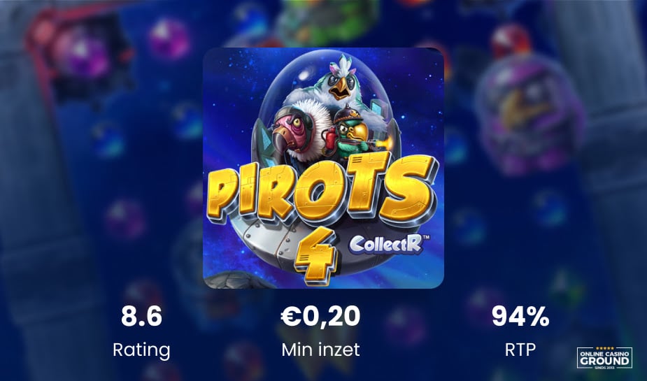 Pirots 4 Game of the Month logo details