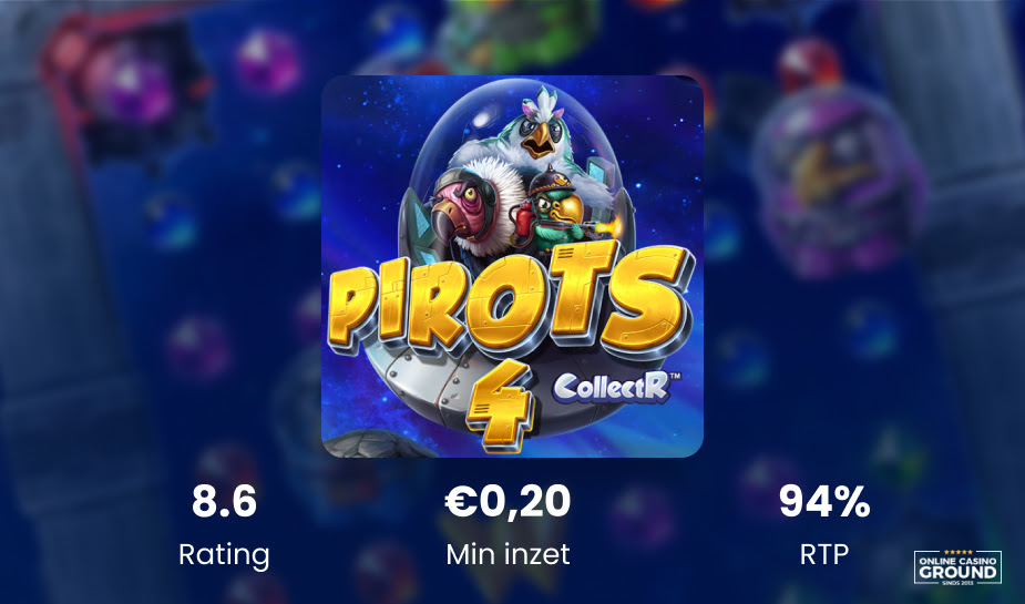 Pirots 4 Game of the Month logo details