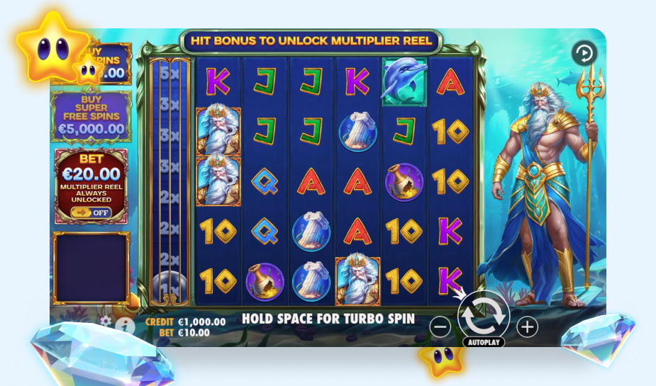 Waves of Poseidon logo - Gameplay