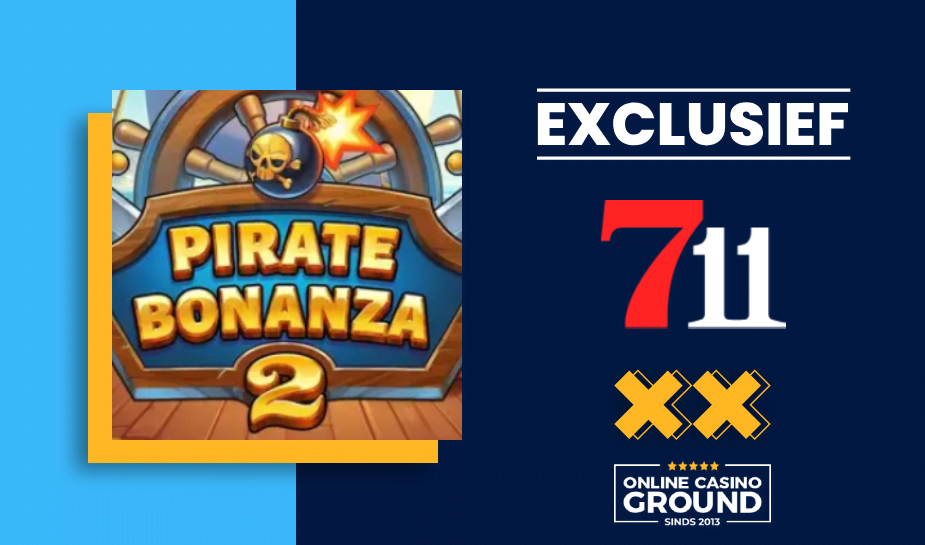 Exclusief spel Pirates Bonanza 2 bij 711 casino logo