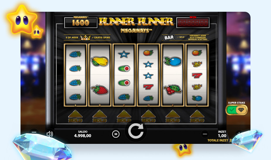 Runner Runner Megaways gameplay