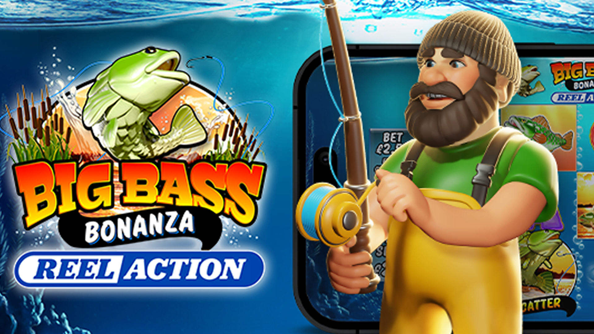 Big Bass Bonanza Reel Action afbeelding desktop