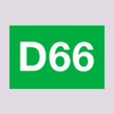 Logo van D66