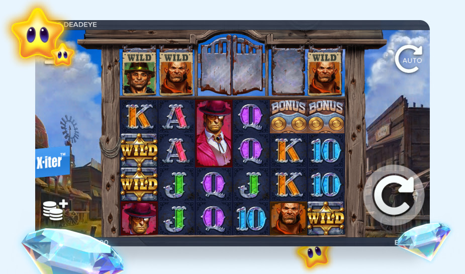 Printscreen of Deadeye gokkast