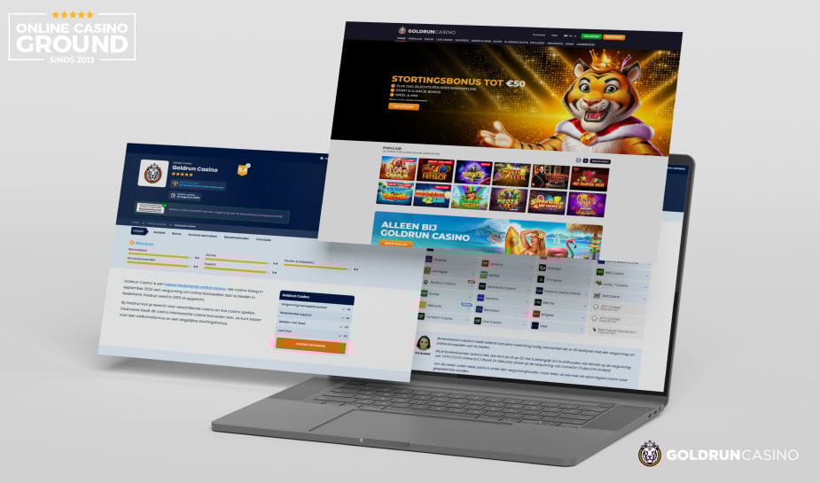 Speel bij Goldrun Casino via OnlineCasinoGround