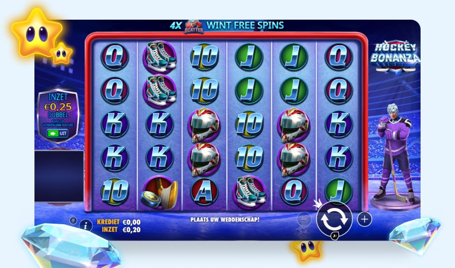 printscreen-van-de-gameplay-van-hockey-bonanza-gokkast-logo