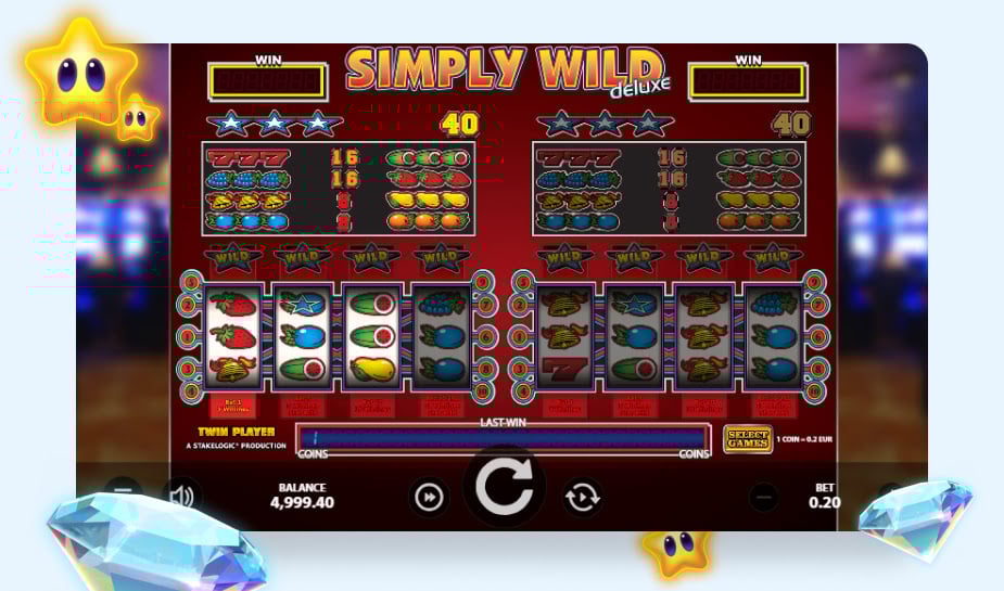 Simply Wild Deluxe logo
