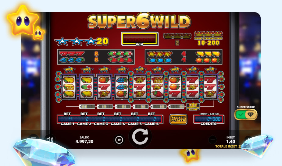 Super 6 Wild printscreen
