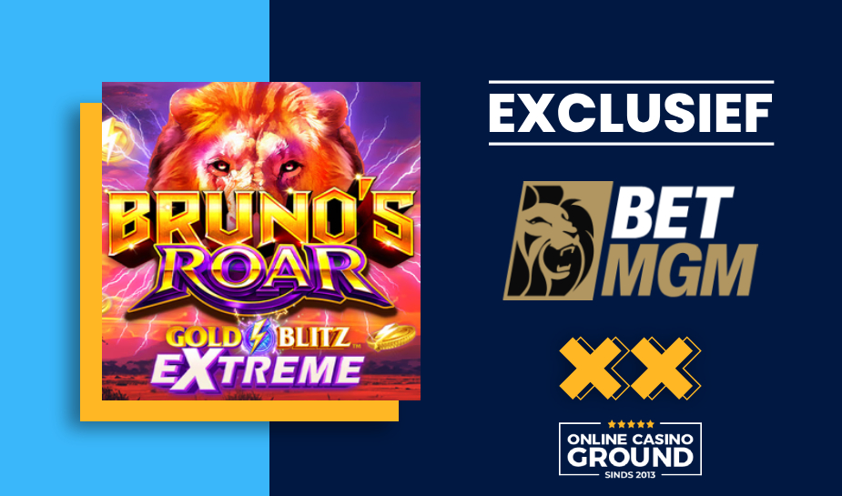 exclusief bij betmgm bruno's roar gold blitz extreme