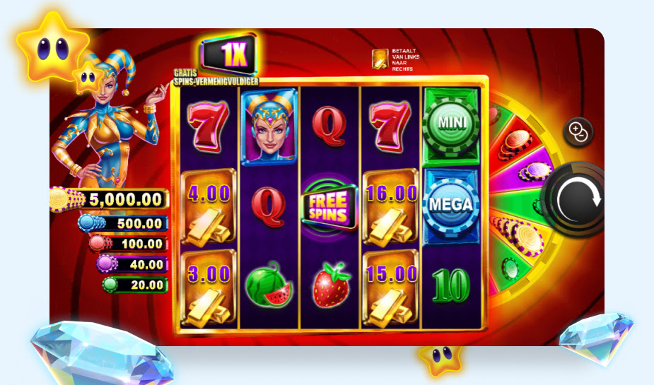 Joker Bonanza Cash Spreek - Gameplay