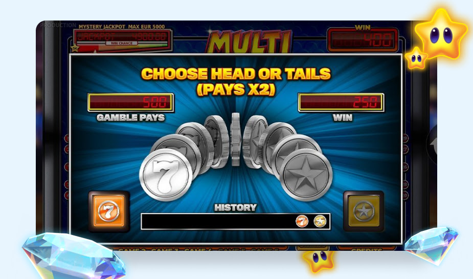 Printscreen Multi Wild Player - Kop of Munt