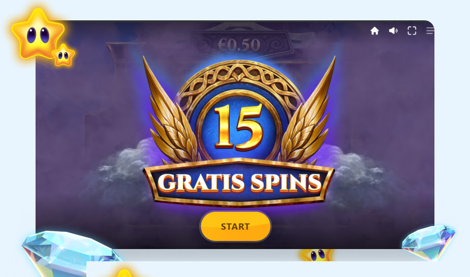 Thor's Rage printscreen - 15 gratis spins