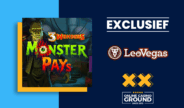 Exclusief bij LeoVegas: 3 Wonders Monster Pays